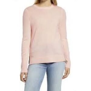 Cynthia Rowley Size L Baby pink Cashmere Sweater - Medium